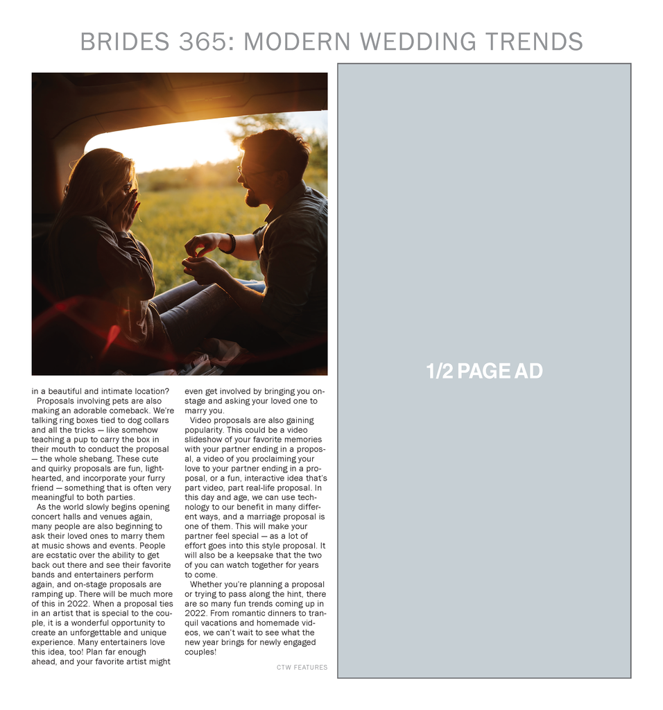 Brides 365: Modern Wedding Trends