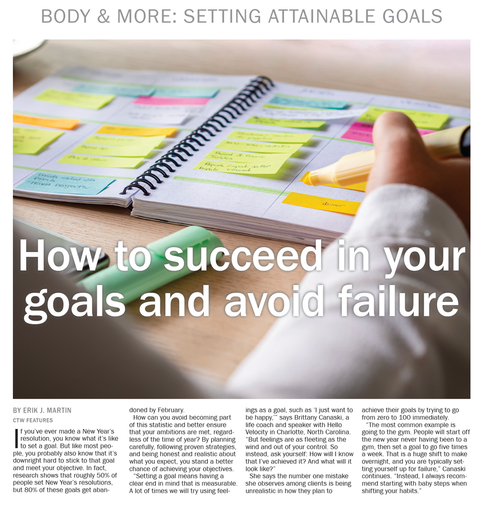 Body & More: Setting Attainable Goals