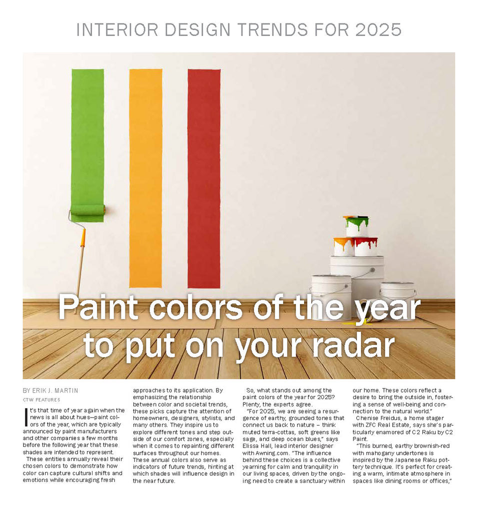 Homestyle: Interior Design Trends for 2025