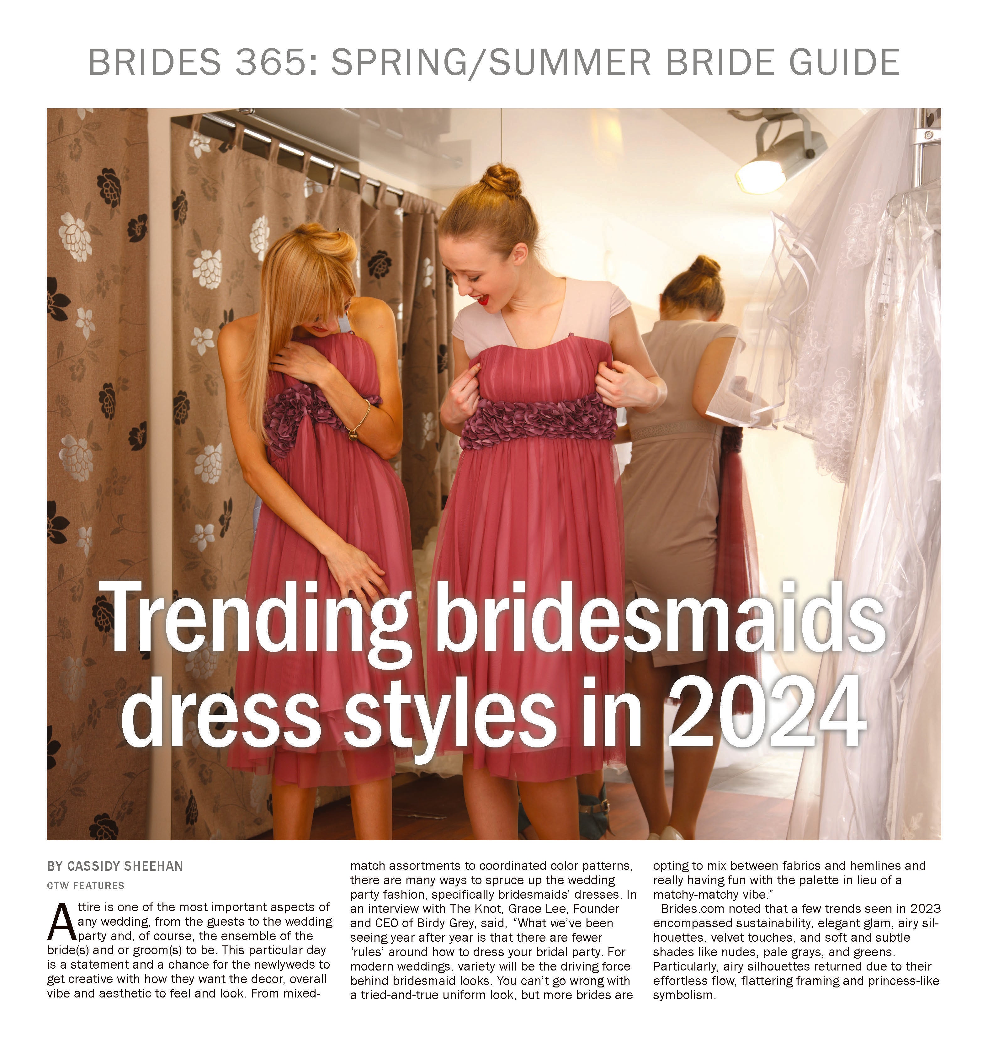 Brides 365: Trending Bridesmaids Dress Styles in 2024 Brides 365: Trending Bridesmaids Dress Styles in 2024