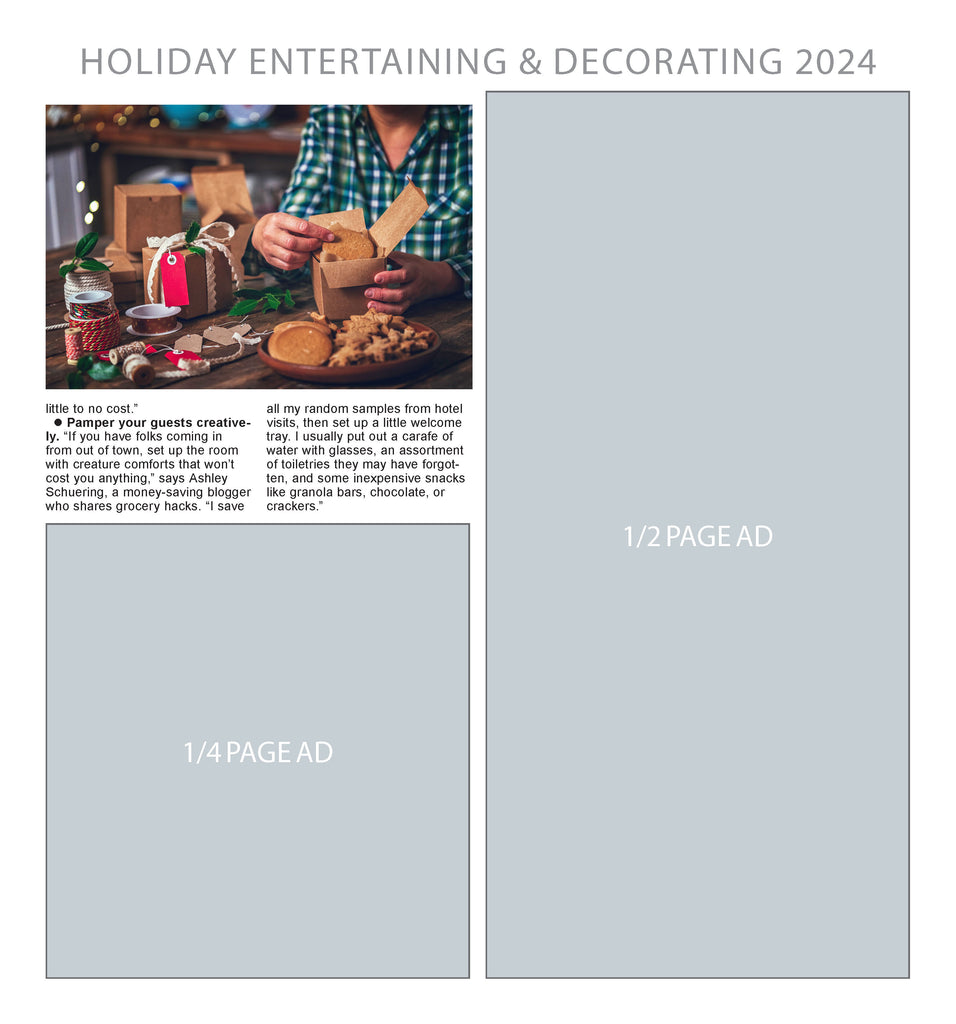 Holiday Entertaining & Decorating 2024