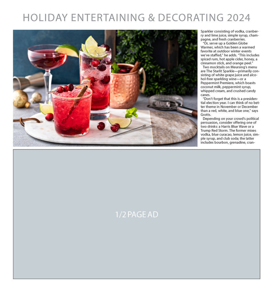 Holiday Entertaining & Decorating 2024