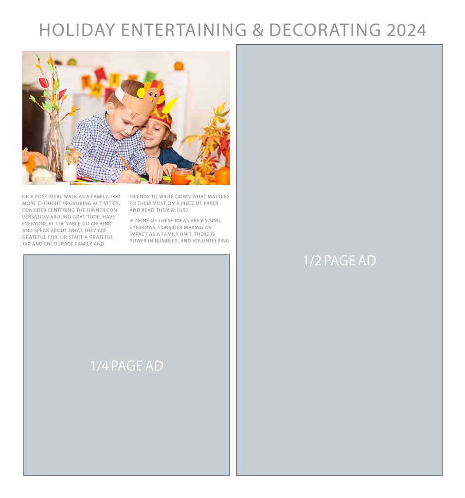 Holiday Entertaining & Decorating 2024