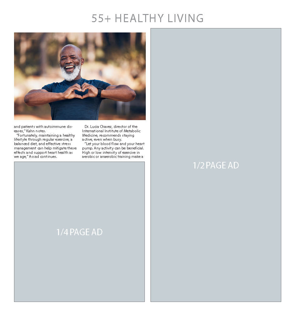 55+ Healthy Living 2024