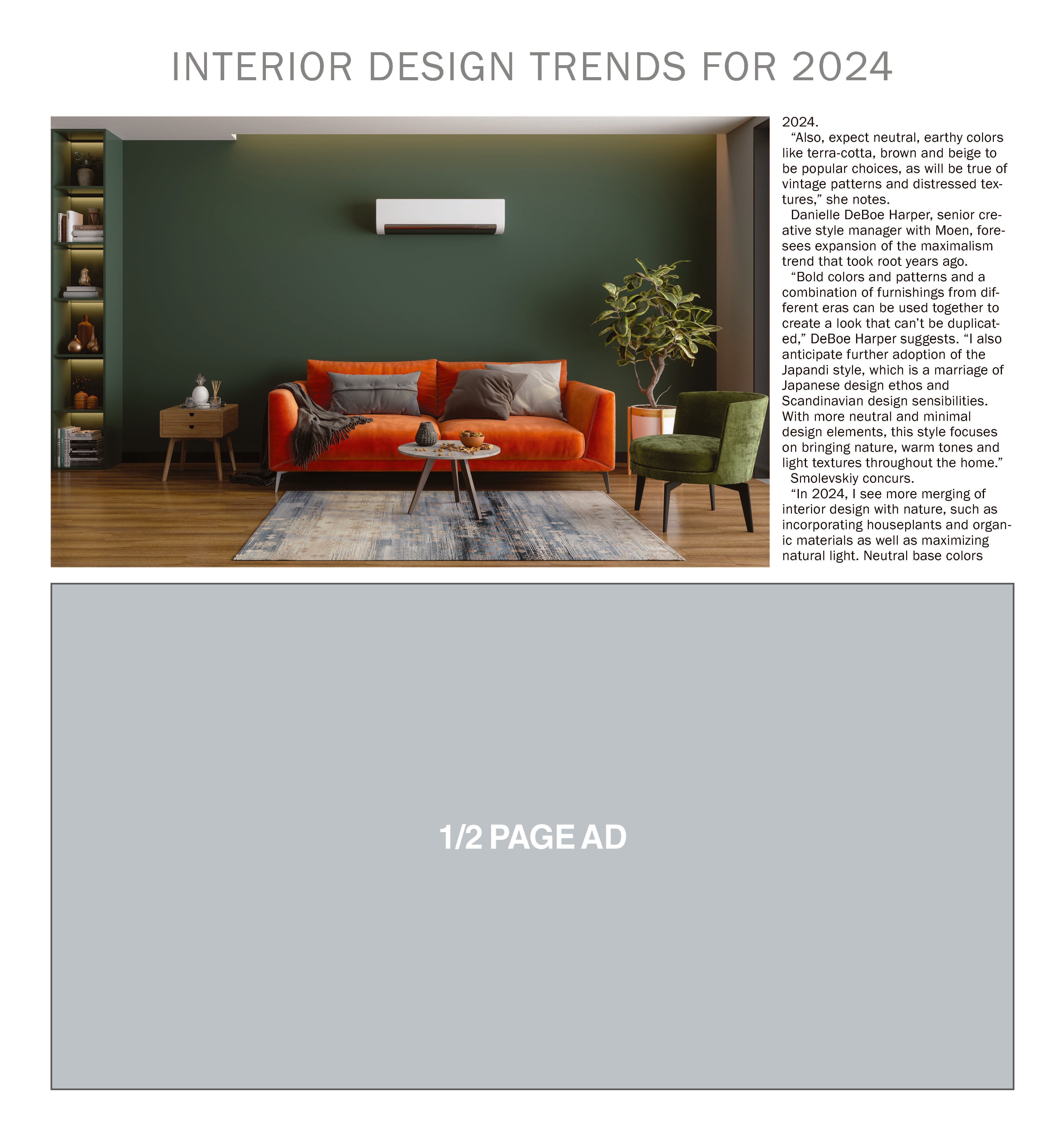 Homestyle: 2024 Interior Design Trends - The Content Store