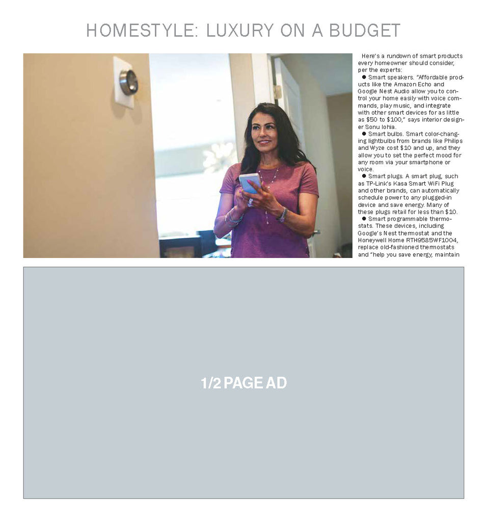 Homestyle: Luxury On A Budget