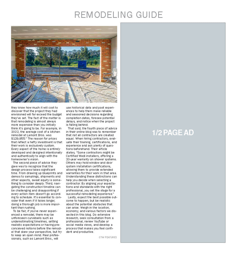 Remodeling Guide 2025
