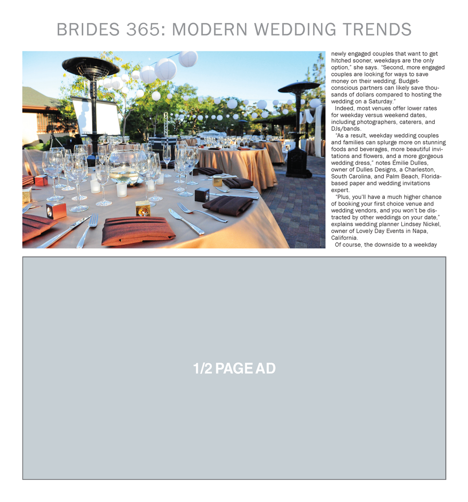 Brides 365: Modern Wedding Trends