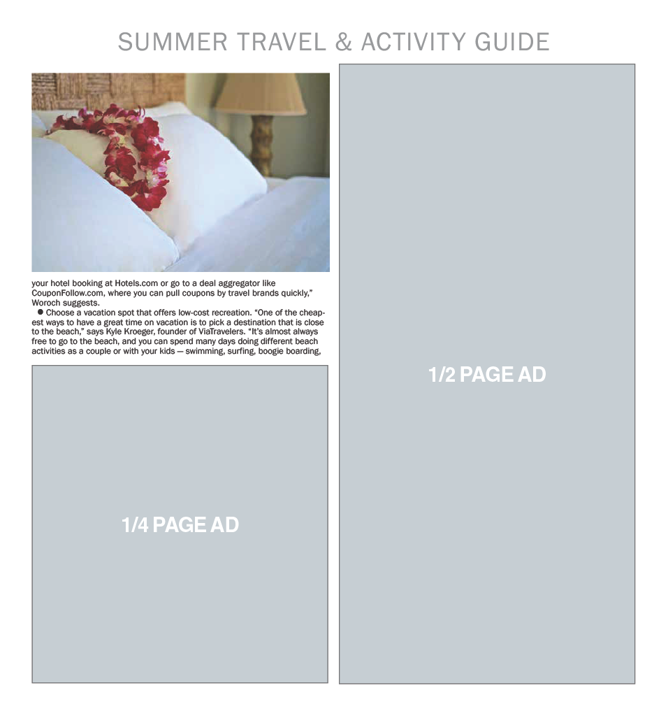 2022 Summer Travel & Activity Guide