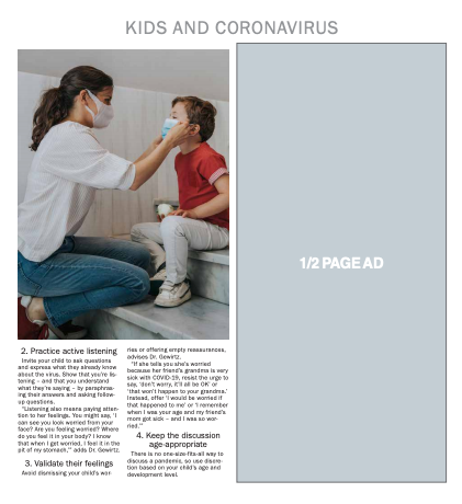 Body & More: Coronavirus and Kids