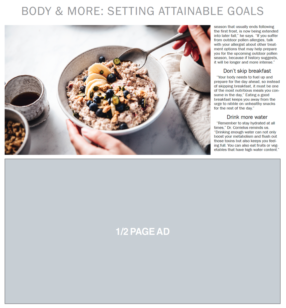 Local Body Setting Body & More: Setting Attainable Goals - The Content Store