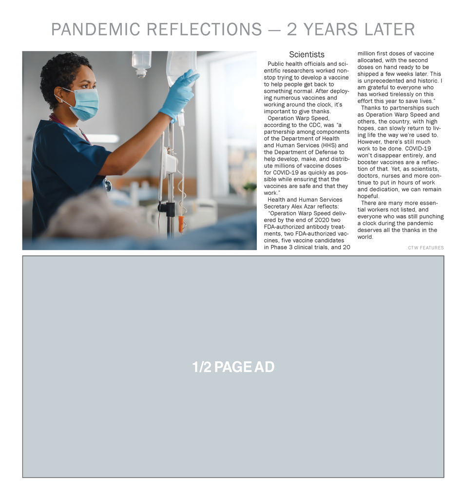 Pandemic Reflections - 2 Years Later
