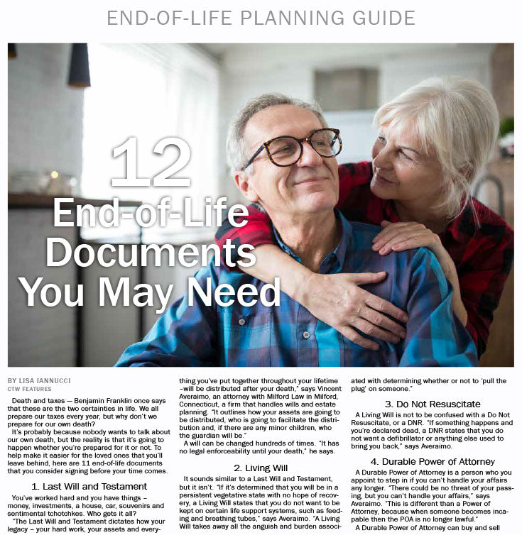 End-of-Life Planning Guide